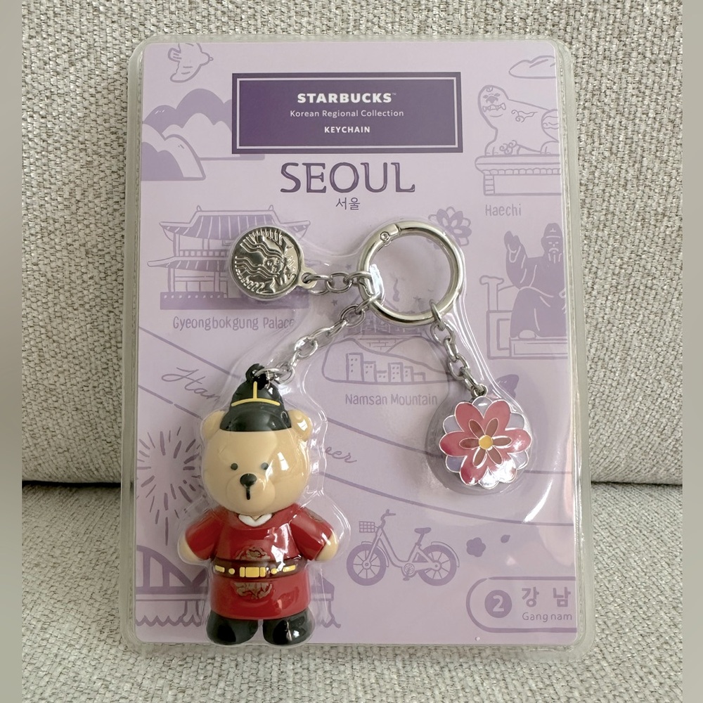 Starbucks Korean Regional Collection Keychain (Seoul)